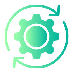 productivity gradient icon