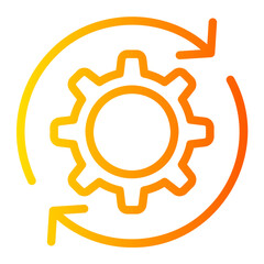 productivity gradient icon