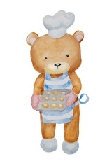 Cook teddy bear