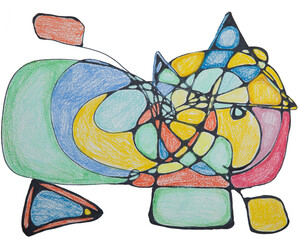 Abstract, textured, pensil, oil pastel, hand painted, background