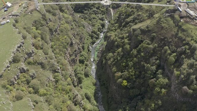 Aerial, Dashbashi Canyon, Georgia