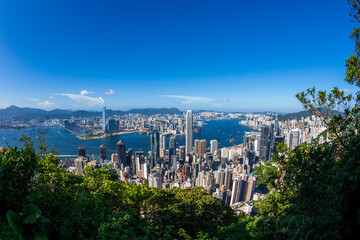 Hong Kong Cityscape From The Peak
