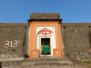 February 25, 2022, Gopalpur, Krishna Temple (Govardhan Parvat) near Pandharpur in the Solapur...