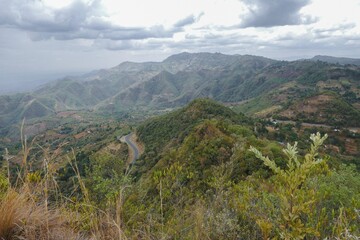 Scenic view of Tugen Hills seen from Morop Hill in Baringo County, Kenya