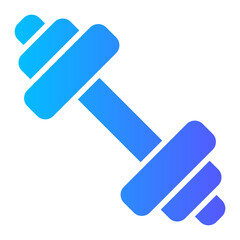dumbbell gradient icon
