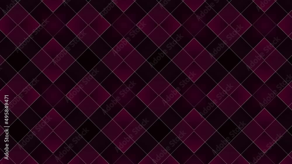 Poster seamless argyle pattern slide in deep and cannon pink. graphic design