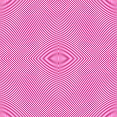 Abstract Pink Vector Illustration of the pattern of lines abstract background.Black and white wave stripe optical abstract design. Vector background. curved lines.