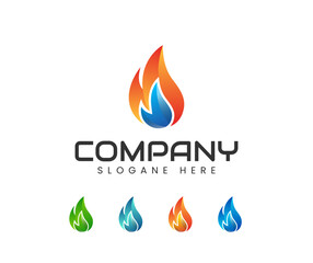 Fire flame logo design. Fire icons for design. concept flame, fire, icon, vector illustration in flat style