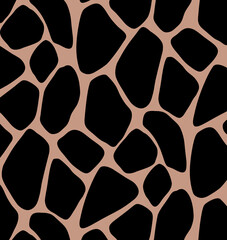 Seamless dalmatian pattern, abstract print.