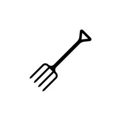 pitchfork icon design template vector