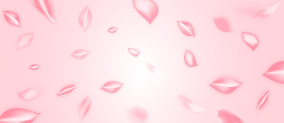 花びらが舞う背景