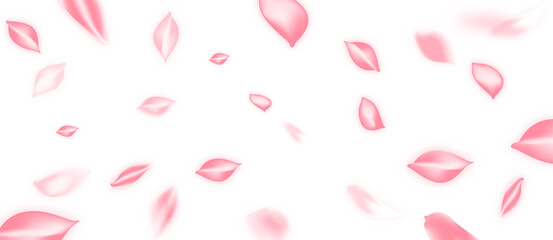 花びらが舞う背景