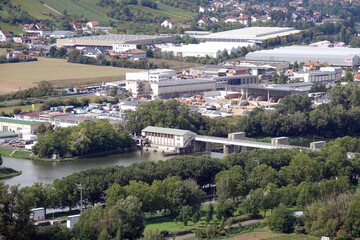 Schleuse in Randersacker