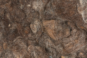 Camel felted wool background texture
