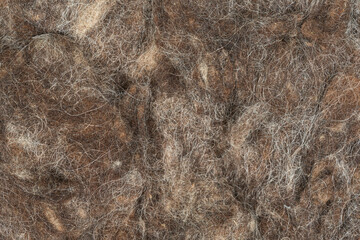 Camel felted wool background texture