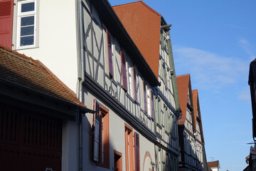 Obraz premium Fachwerk in Babenhausen
