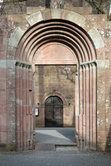Fototapeta na wymiar Eingang Kloster Bad Herrenalb