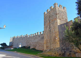 Muralla medieval en Montblanc Tarragona España
