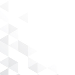 Vector abstract white geometric pattern background. Vector illustration.