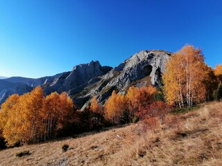 autumn in the mountains