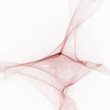 Abstract light pattern, long exposure of laser and LED light. 