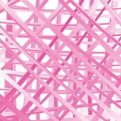Individual digital drawn pattern with cute texture of pink ribbons or cloth for the backgrounds, screens or textile