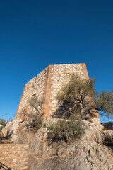 Extremaduran landscape from the top of the Monfrague Castle in the Monfrague National Park.