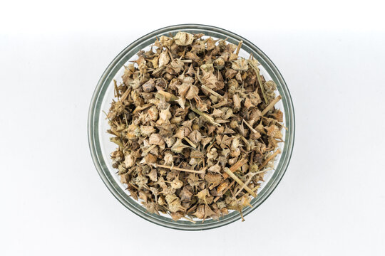 Gokhru Chota, Tribulus Terrestris Seeds Over isolated White