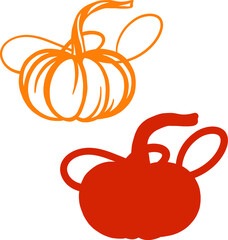 layered pampkin cut file