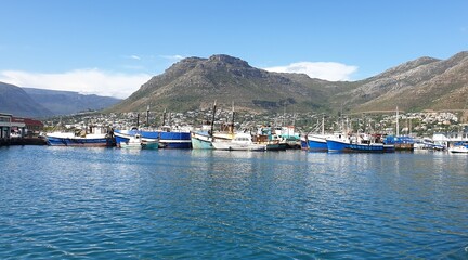 Fototapeta premium View from Hout Bay - Chapman's Peak
