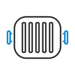 Icon Of Grill Pan