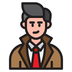 avatar color line style icon