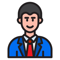 avatar color line style icon