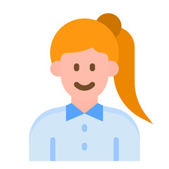 avatar flat style icon