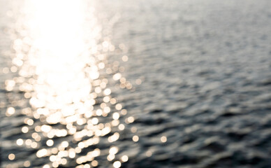 Blurred sea water background