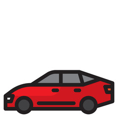 car color line style icon
