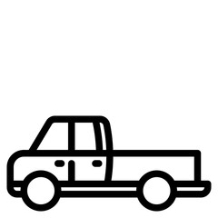 car outline style icon