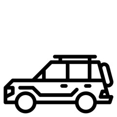 car outline style icon