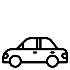 car outline style icon