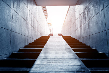 Staircase of underground passage