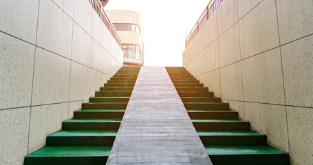 Staircase of underground passage