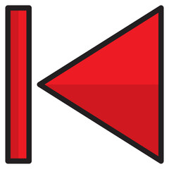 arrow color line style icon