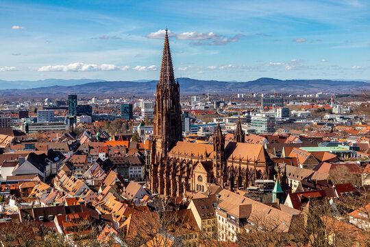 Spaziergang durch die Altstadt von Freiburg im Breisgau - Baden-W&uuml;rttemberg - Deutschland