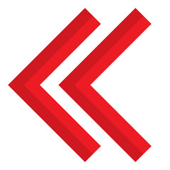 chevron flat style icon