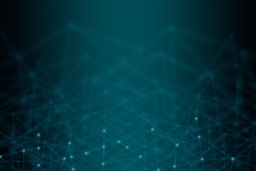 Obraz premium abstraction on a dark background in cyber style