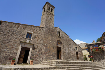 Radicofani, medieval town in Siena province