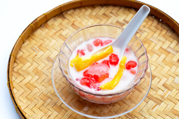 Red Ruby in sweet coconut milk