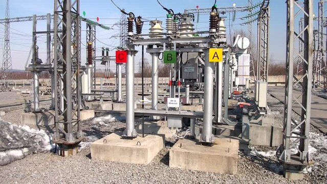 Electrical substation. An electrical installation designed for receiving, converting and distributing electrical energy, consisting of transformers or other converters of electrical energy.