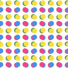 Polka dots colorful background. Holiday background, web icon, symbol, sign, romantic wedding, love card - vector abstract background 