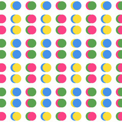 Polka dots colorful background. Holiday background, web icon, symbol, sign, romantic wedding, love card - vector abstract background 